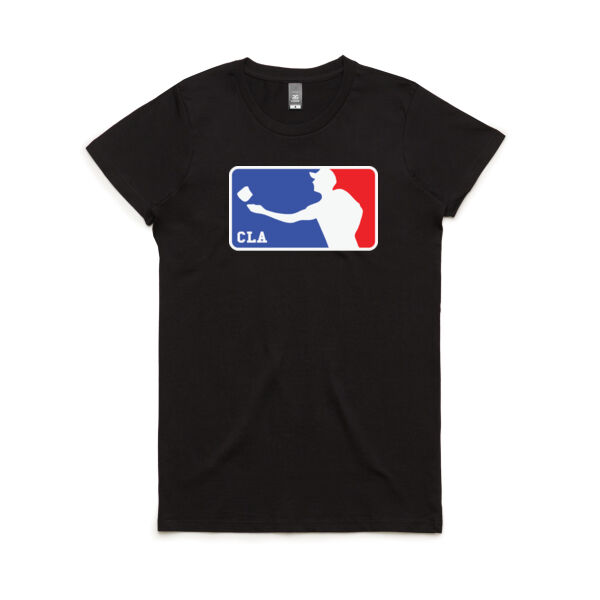 Cornhole Major League Ladies Tee Thumbnail